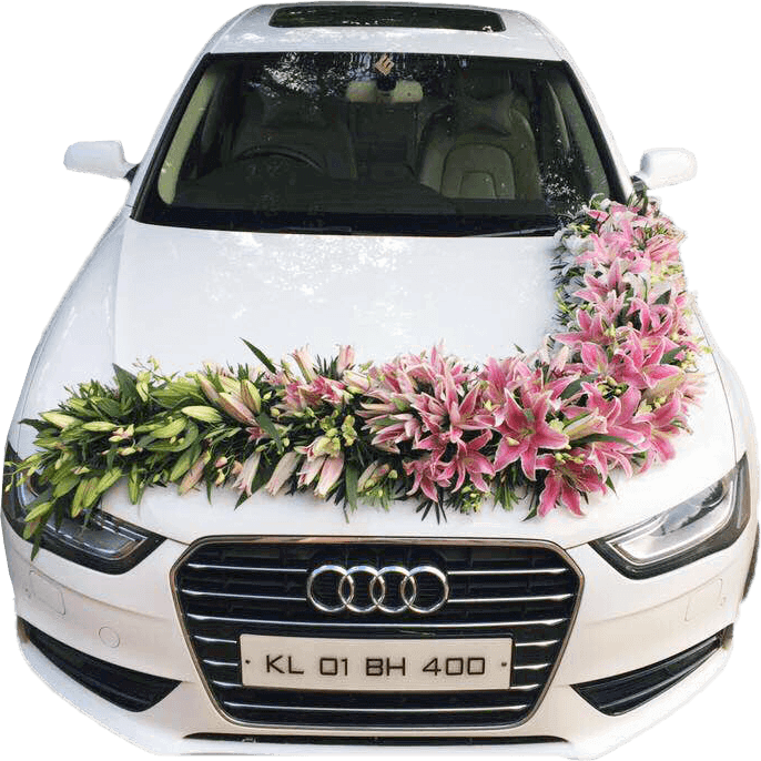 Online Flowers for Wedding Car Decoration in Pune